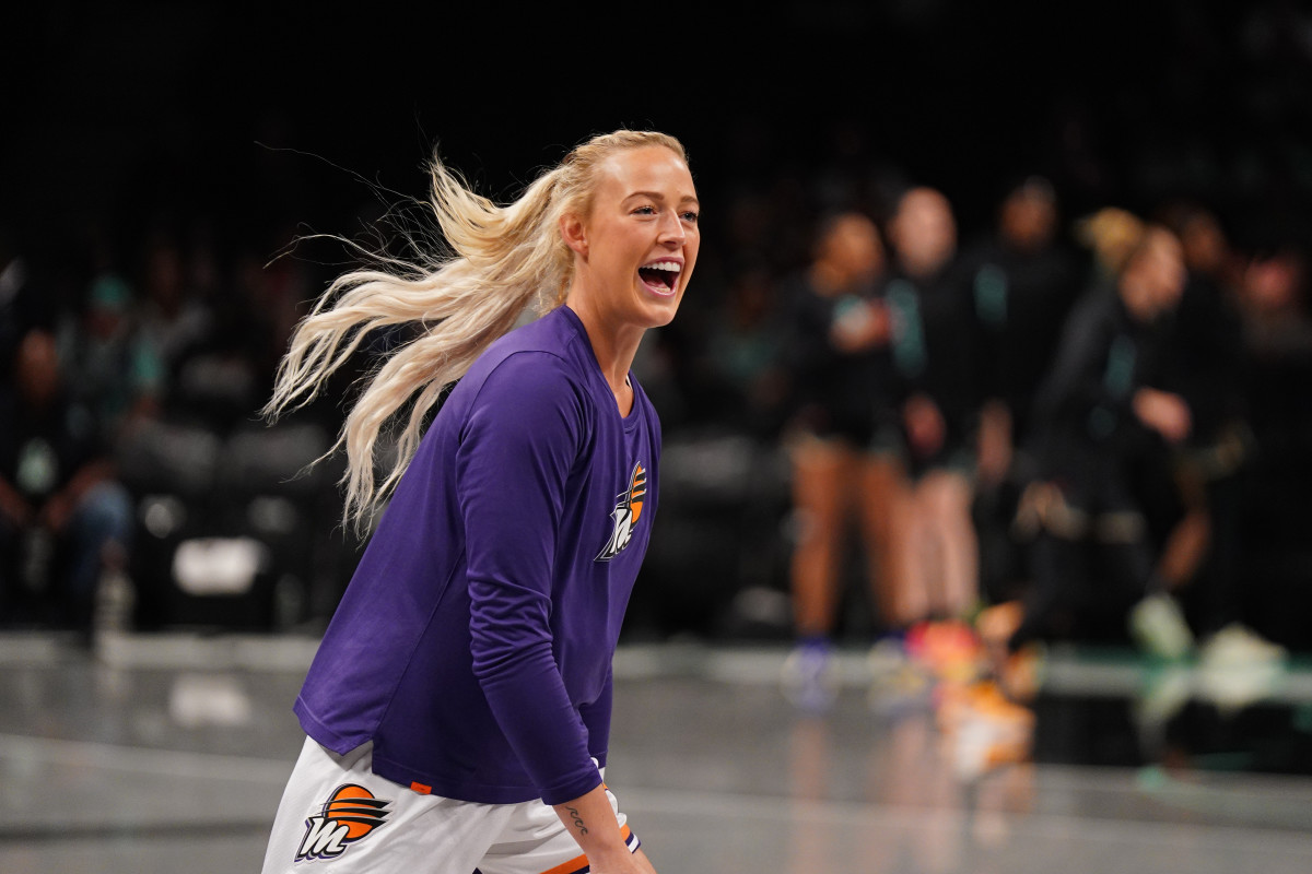 WNBA Star Sophie Cunningham Rocks No-Pants Pregame Outfit