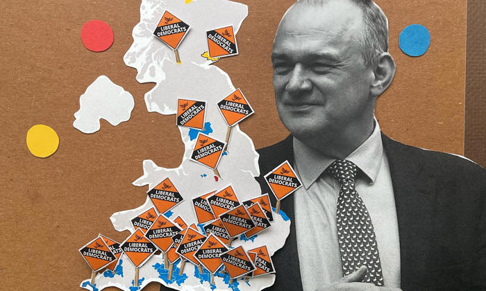 how the lib dems might double their seats despite fewer votes – visualised