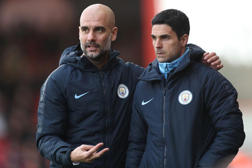 arsenal boss mikel arteta tipped to replace pep guardiola at man city for three reasons