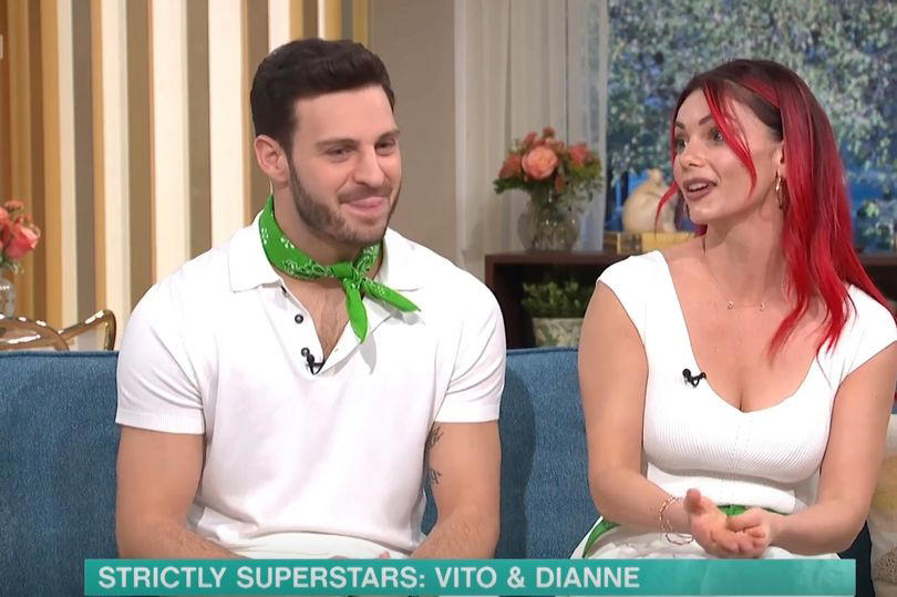 strictly come dancing's dianne buswell appears to make giovanni pernice dig