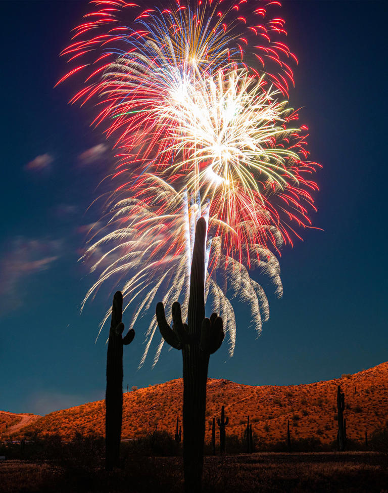fourth of july fireworks in phoenix arizona