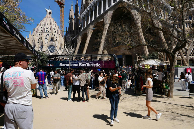 The Sagrada Familia basilica in Barcelona is due for completion in 2026, when the city als hosts the Tour de France