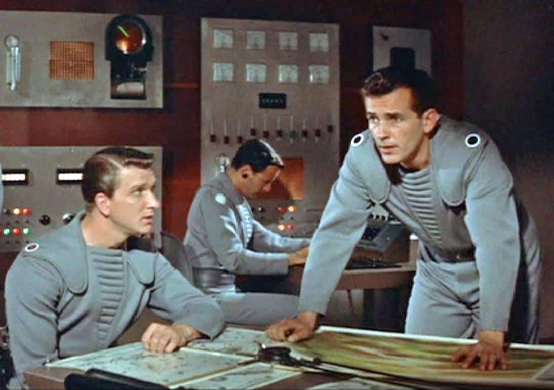 <ul> <li><strong>Director:</strong> Fred M. Wilcox</li> <li><strong>Cast:</strong> Walter Pidgeon, Anne Francis, and Leslie Nielsen</li> </ul> <p>Continuing our list of the best cult classics of the 50s is "Forbidden Planet." "Forbidden Planet" was released on March 3, 1956. It has a run time of 98 minutes. This sci-fi movie is filled with drama, action, and interesting costumes. It's best known for its vibrant music score.</p>