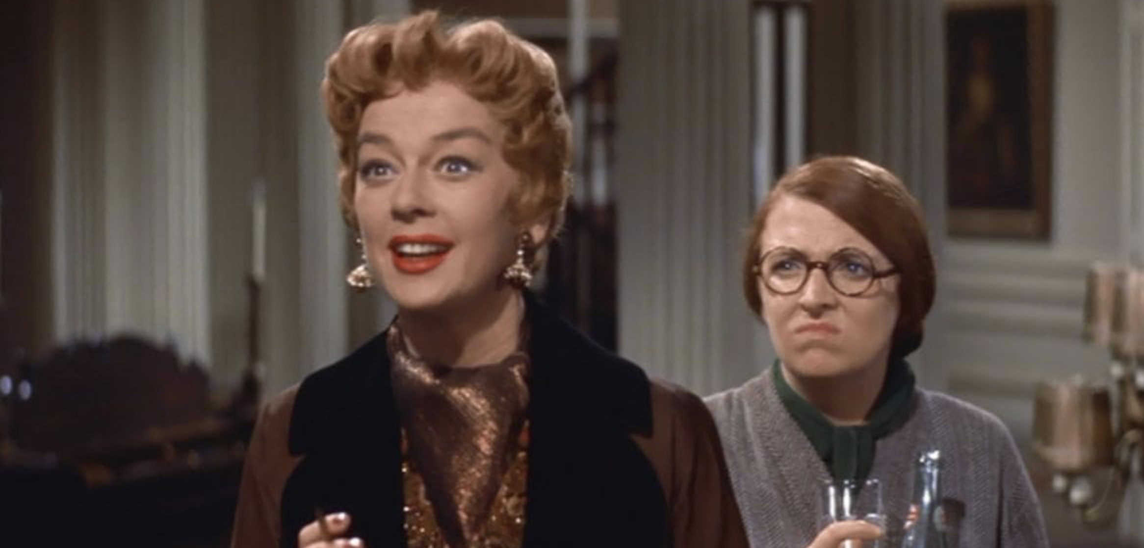 <ul> <li><strong>Director:</strong> Morton DaCosta</li> <li><strong>Cast:</strong> Rosalind Russell, Forrest Tucker, Coral Browne, Roger Smith, and Peggy Cass</li> </ul> <p>Watching "Auntie Mame" is a thrilling roller coaster. How can you not fall in love with the quirky and interesting Auntie Mame? The titular character is full of life and love. "Auntie Mame" was very popular when first released. It was released on December 27, 1968 in Technicolor. It killed it at the box office grossing about $23 million.</p>