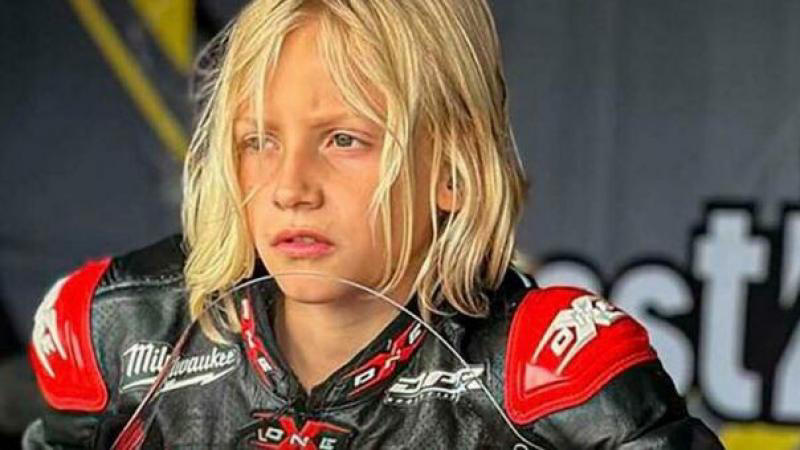 lorenzo somaschini, jeune prodige argentin de 9 ans, est décédé après un accident à moto