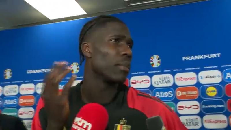 amadou onana recadre un journaliste en zone mixte après l’avoir confondu avec un autre joueur (vidéo)