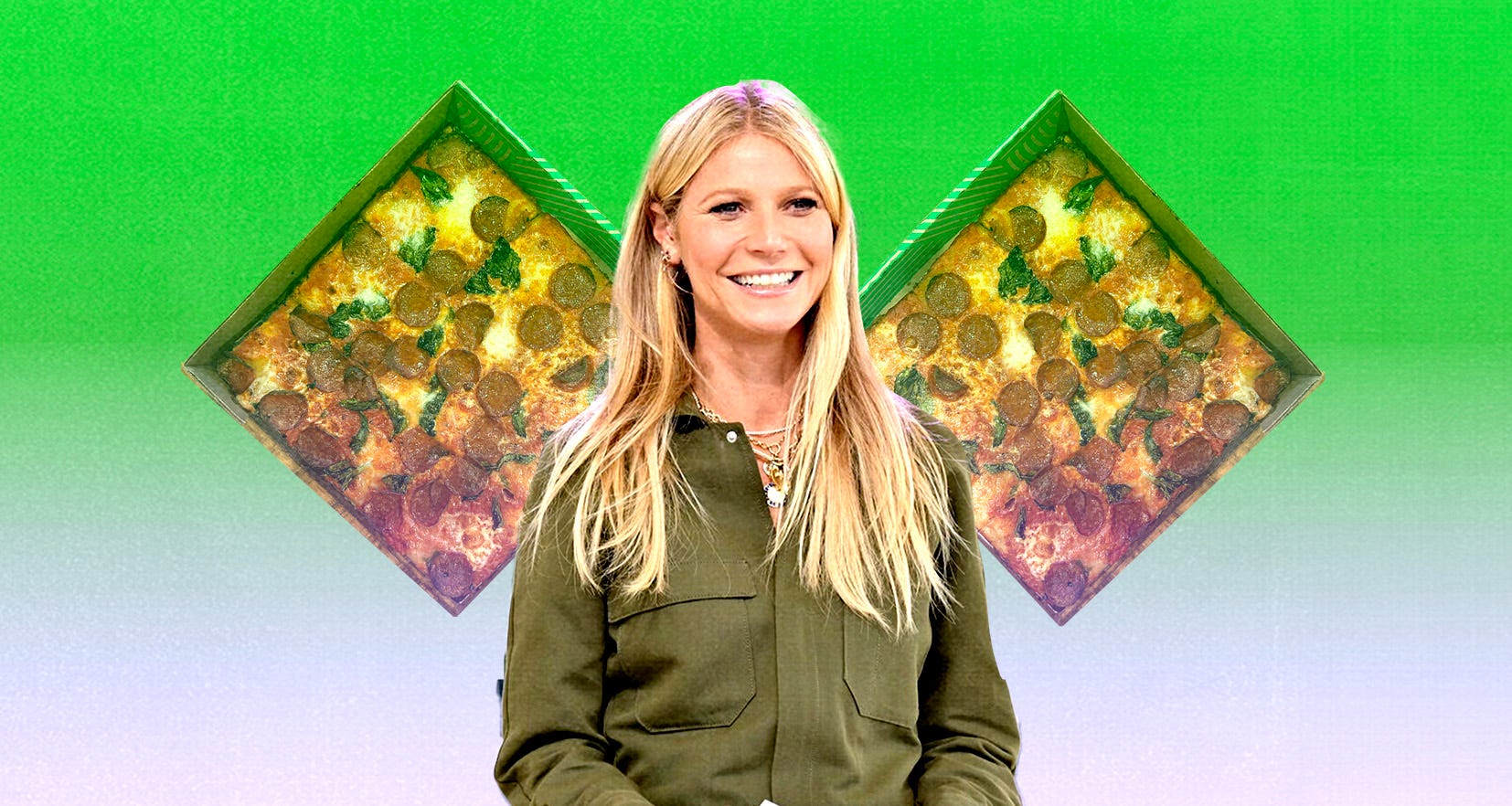 I tried Gwyneth Paltrow's Goop pizza, and it's actually … pretty good?