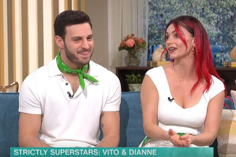Strictly Come Dancing's Vito Coppola and Dianne Buswell on This Morning