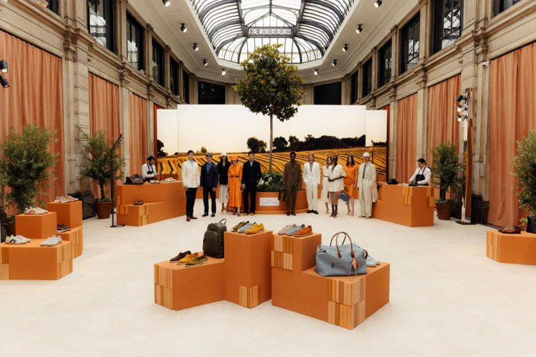 Boat Shoes, Functional Luxury Bags Define Men's Accessories Brands' Collections at Milan Fashion Week