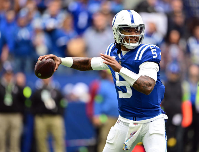 colts' qb anthony richardson will get together with wrs during break