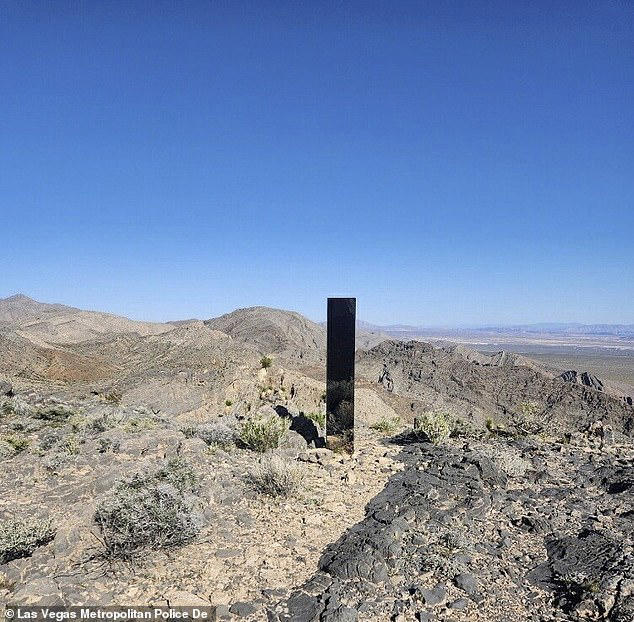 Mysterious monolith appears on hiking trail near Las Vegas - sparking ...