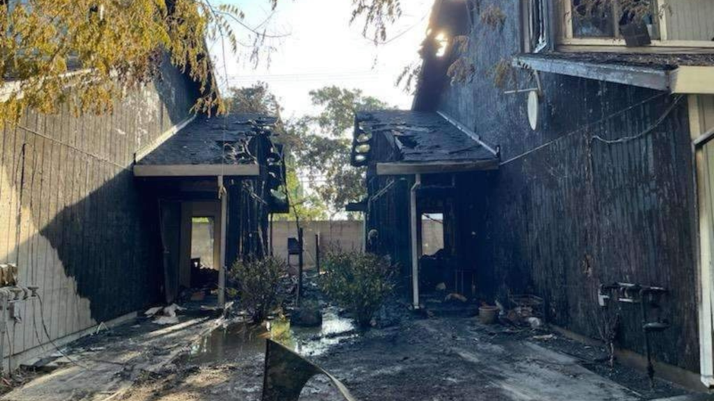 15 People Displaced After 2 Ceres Duplexes Catch Fire