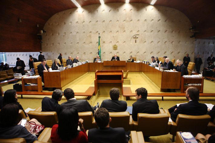 O plenário do Supremo Tribunal Federal (STF) em Brasília Foto: Rosinei Coutinho/SCO/STF