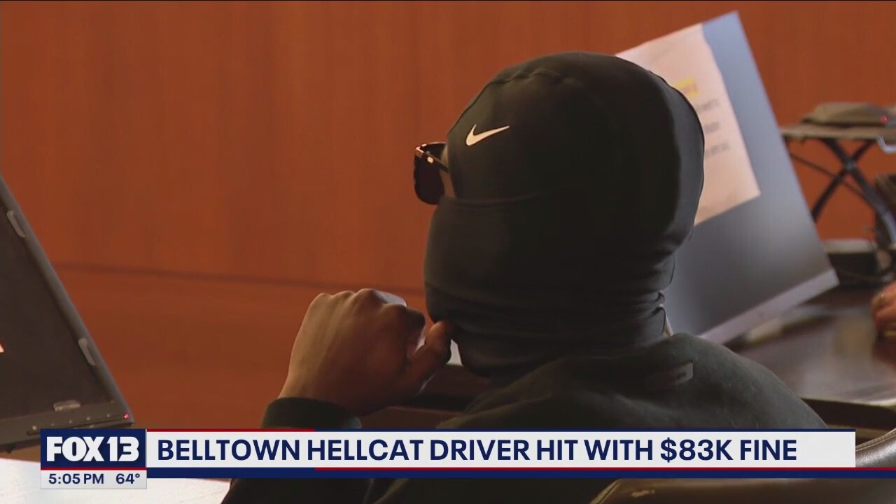 Belltown Hellcat Driver Hit With $83K Fine