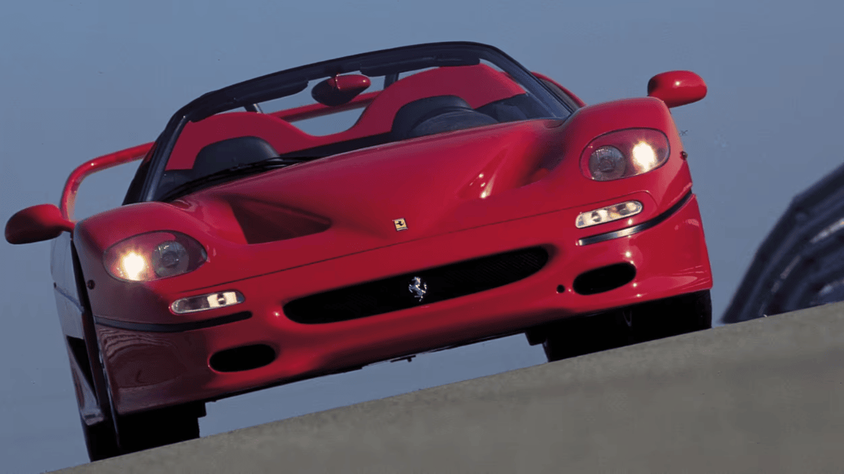 Start Your Engines: Hear the Ferrari F50's Roaring V12 Engine