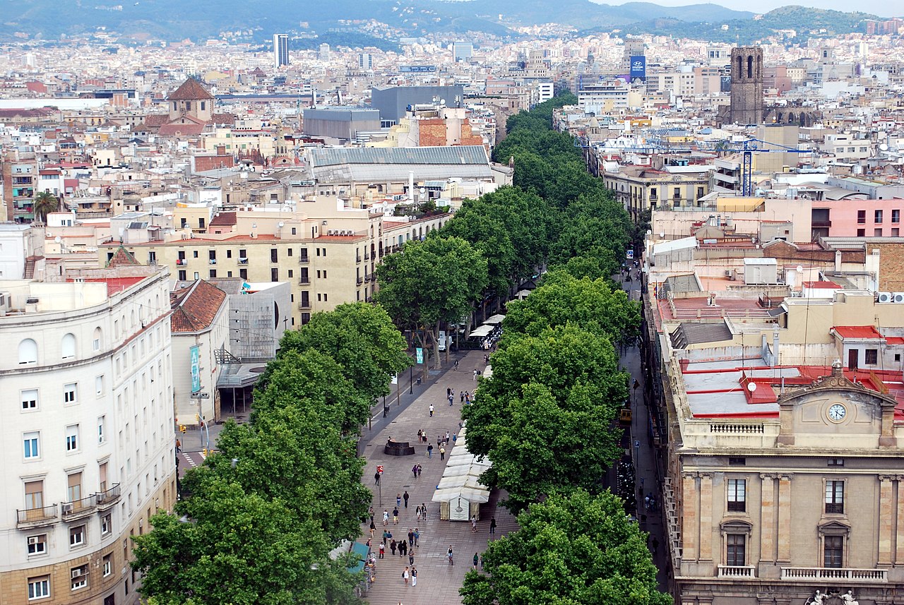 <p><strong>Location:</strong> Barcelona, Spain</p>  <p>Most tourists aren't prepared for how stressful Las Ramblas in Barcelona is. The 1.2 kilometer street for pedestrians boasts many attractions, including<strong> markets, restaurants, and shops.</strong></p>