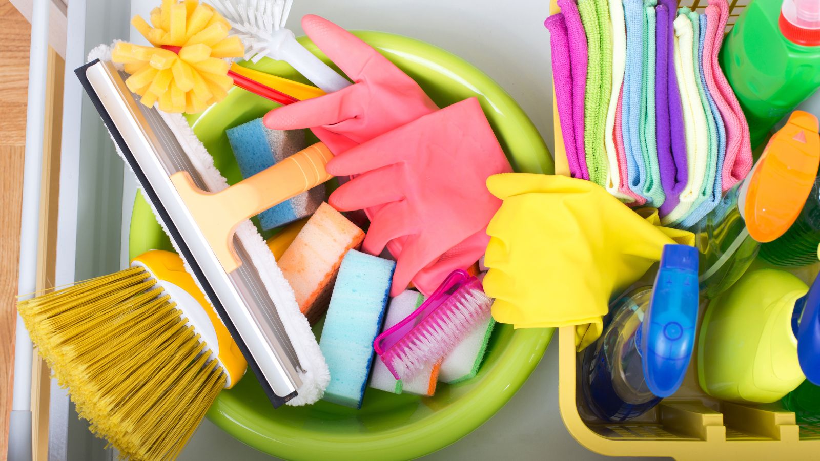 <p>All cleaning supplies do the same thing, regardless of how much they cost. When it comes to cleaning products, with more expensive products, you're purely paying for the brand name. To save even more money, you can try bulk buying generic brands or even making your own cleaning supplies.</p>