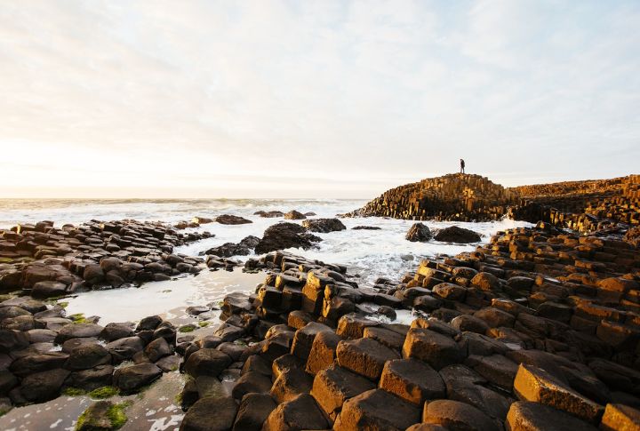 <p>Nature takes center stage at the Giant’s Causeway, a UNESCO World Heritage Site characterized by distinguished hexagonal basalt columns formed by volcanic activity thousands of years ago. The causeway is believed to have been built by the Irish giant Finn McCool as a pathway to Scotland.</p>