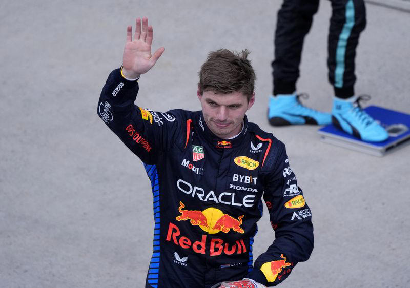 motor racing-verstappen back in a happy place for f1 triple header