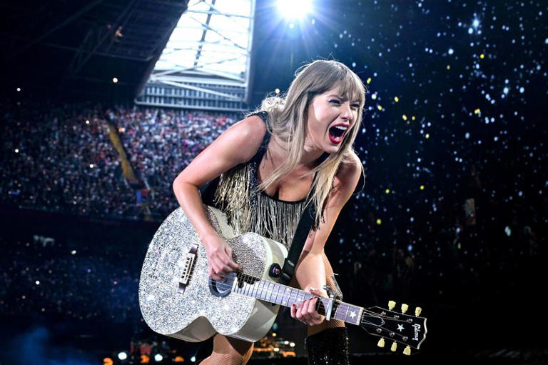 Taylor Swift recently played in Cardiff, Wales.