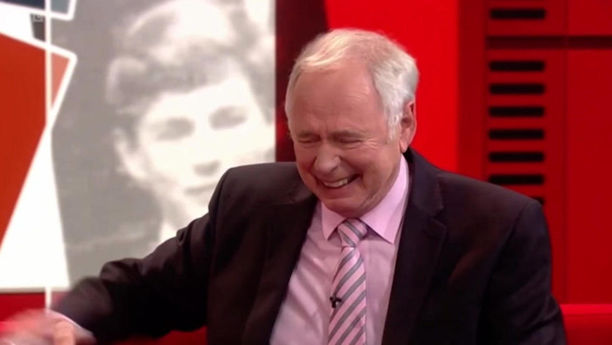 bbc presenter nick owen breaks down in tears live on air as he gives cancer update