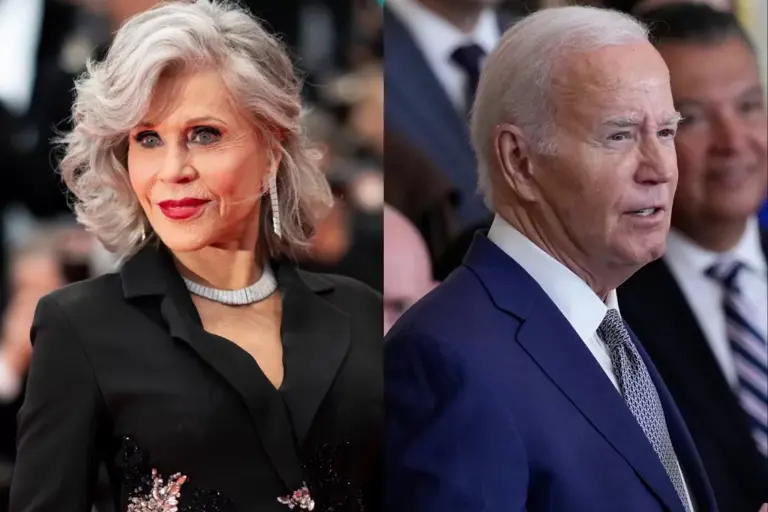 Octogenarian Jane Fonda insists Biden is ‘perfectly suited’ to be president