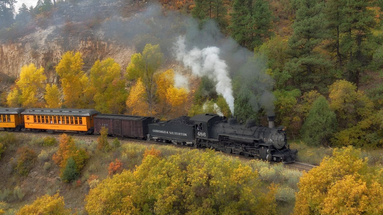 <p>Cross riverbeds and trestle bridges, wind through canyons and watch the puff of steam billowing out overhead. The Durango and Silverton Narrow Gauge Railroad is a <a href="https://www.durangotrain.com/" rel="noopener">restored</a> historic train and track. </p><p>You’ll experience the natural wonders of the San Juan National Forest. The Durango and Silverton operate through the summer and offer various trips, including a 5-hour Cascade Canyon Express or Scenic Round Trip. There’s also an overnight option. </p>
