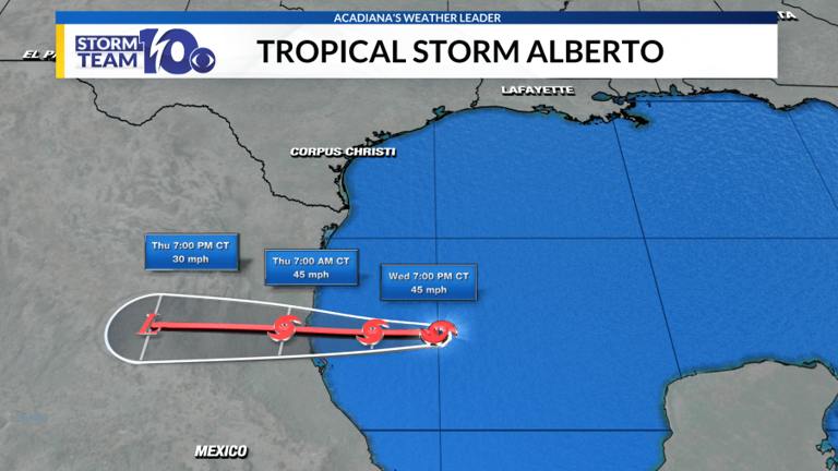 Tropical Update Tropical Storm Alberto Forms In Western Gulf