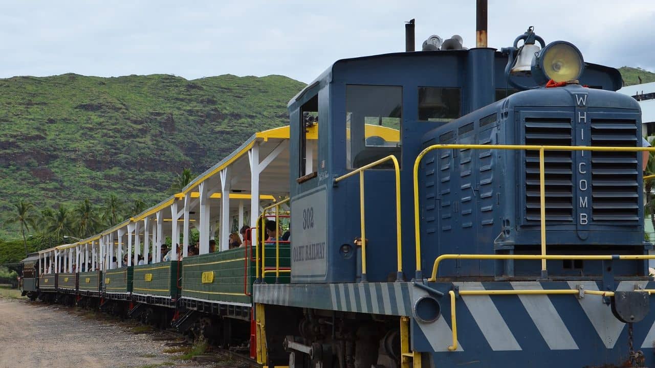<p>This vintage locomotive is the only <a href="http://www.hawaiianrailway.com/" rel="noopener">operating</a> train on Hawaii’s island of Oahu. Your ticket will help the historical society raise funds to keep the train running, and the proceeds will also go to a new museum. </p><p>You’ll listen to stories about the history of the railroad in the region. In addition, you get to ride the train and experience the stunning views of Oahu. </p>