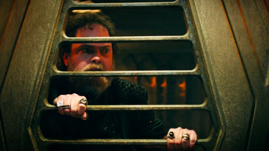 <p>Interestingly, though, Star Trek: Discovery included a sly homage to The Big Bang Theory, one subtle enough to go over most fans’ heads. In the episode “Choose Your Pain,” Rainn Wilson plays Harry Mudd, a character first portrayed in The Original Series. He is stuck onboard a Klingon prison ship along with Discovery officers Ash Tyler and Captain Lorca, and Mudd has a trained insect friend that fetches him food and (thanks to a listening device) spies on others.</p>