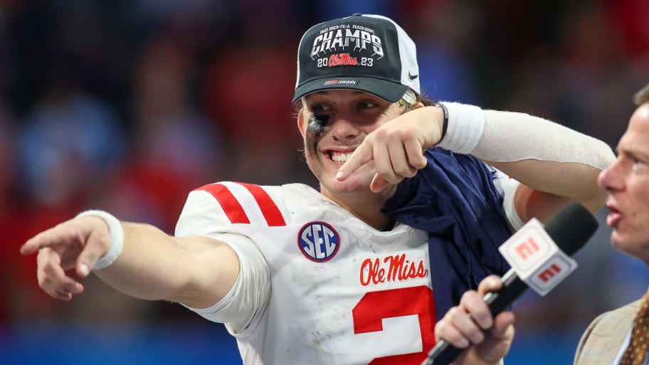 Ole Miss Rebels QB Jaxson Dart Named Top 5 SEC Heisman Contender In 2024