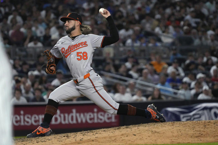 orioles hold off yankees 7-6 in 10 innings after gerrit cole makes his season debut for new york