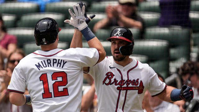 mlb roundup: braves sweep tigers, pirates blank reds