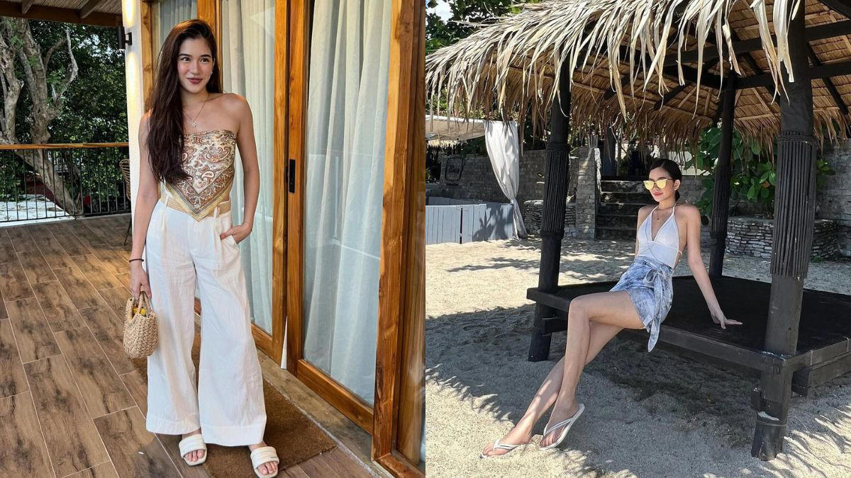 a guide to laid-back beach outfits, as seen on bini's aiah