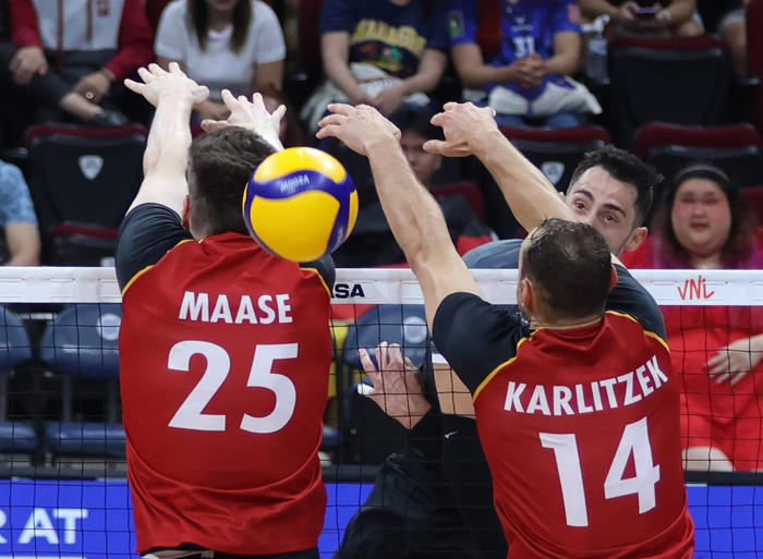 canada strikes again, sweeps germany in vnl