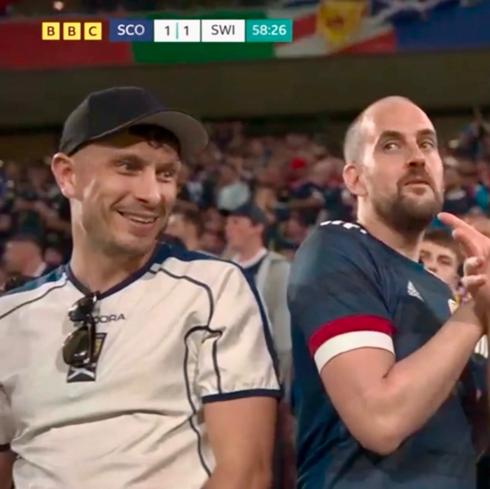 baby reindeer's richard gadd responds after being spotted at scotland euro 2024 match