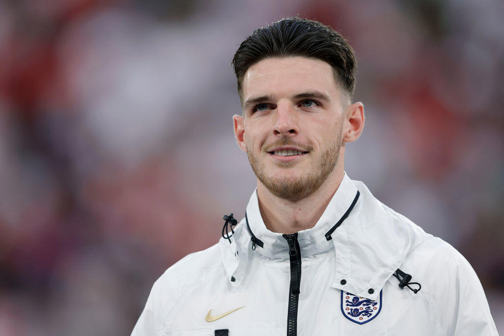 england manager gareth southgate told arsenal star declan rice is 'very overrated'