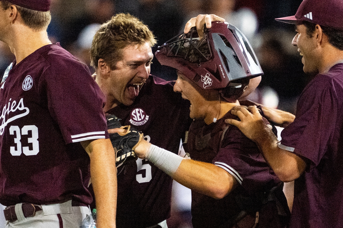 Texas A&M Clinches First CWS Championship Series Berth After Shutting ...