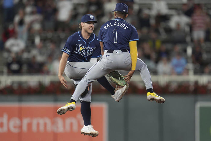 rays stop twins' winning streak at 6 with 3-2 victory, after royce lewis' 10th-inning throwing error