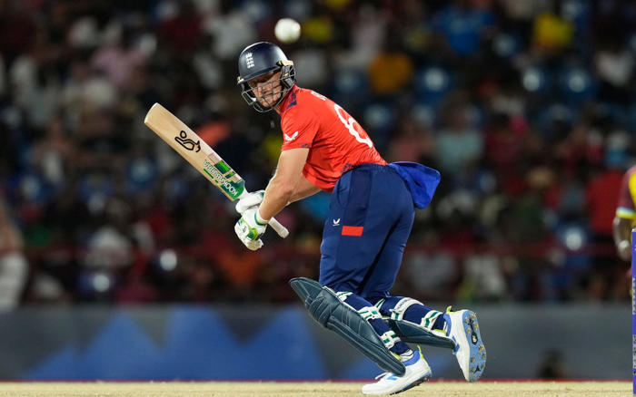 phil salt hits six boundaries in one over as england thrash west indies at t20 world cup