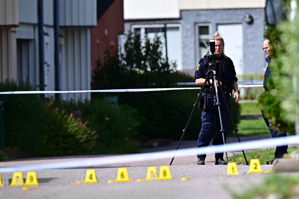 Fyra Anhållna Efter Skottlossning I Södertälje