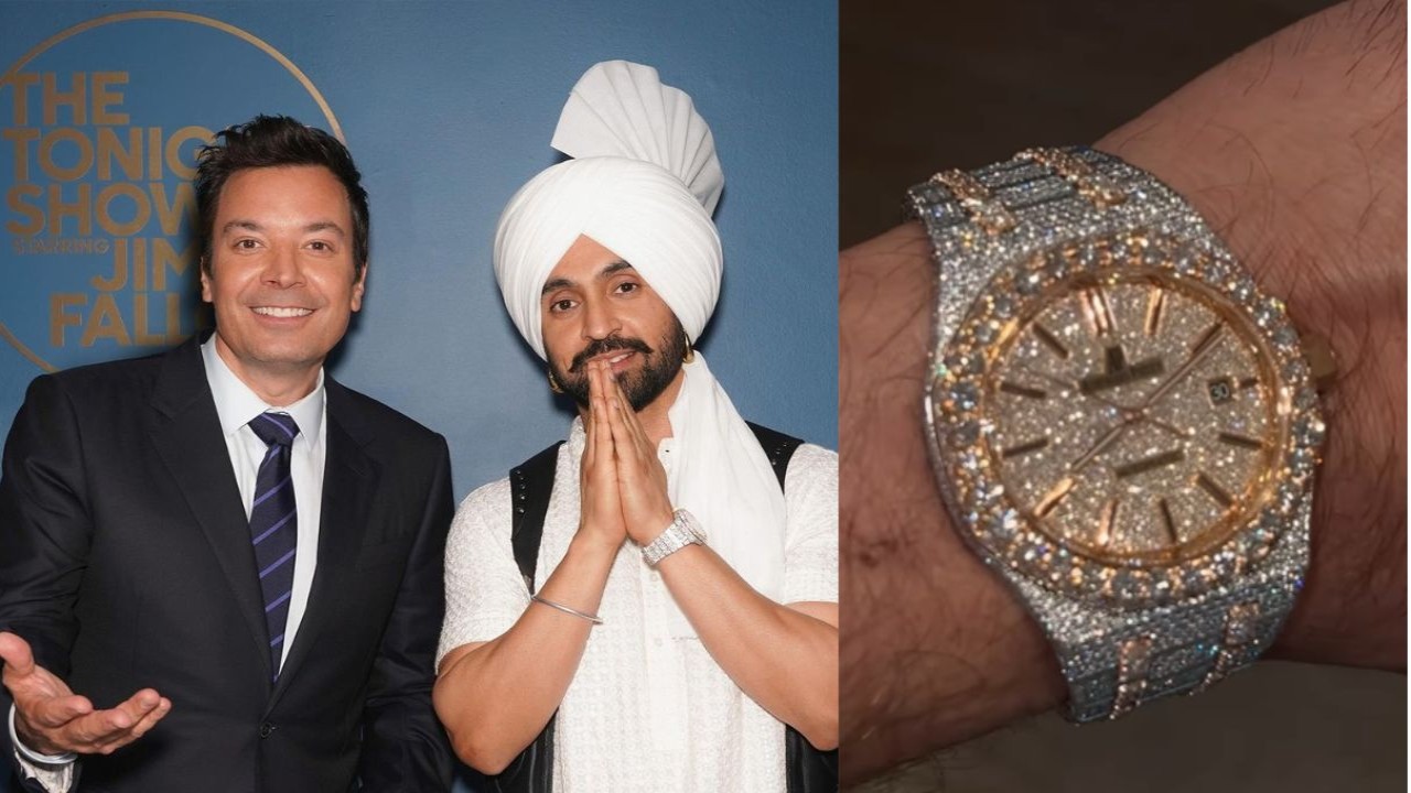 Did Diljit Dosanjh Don Rs 1.2 Crore Diamond-encrusted Watch For His ...