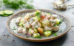 polnischer hering-apfel-salat: gesunder snack zur em