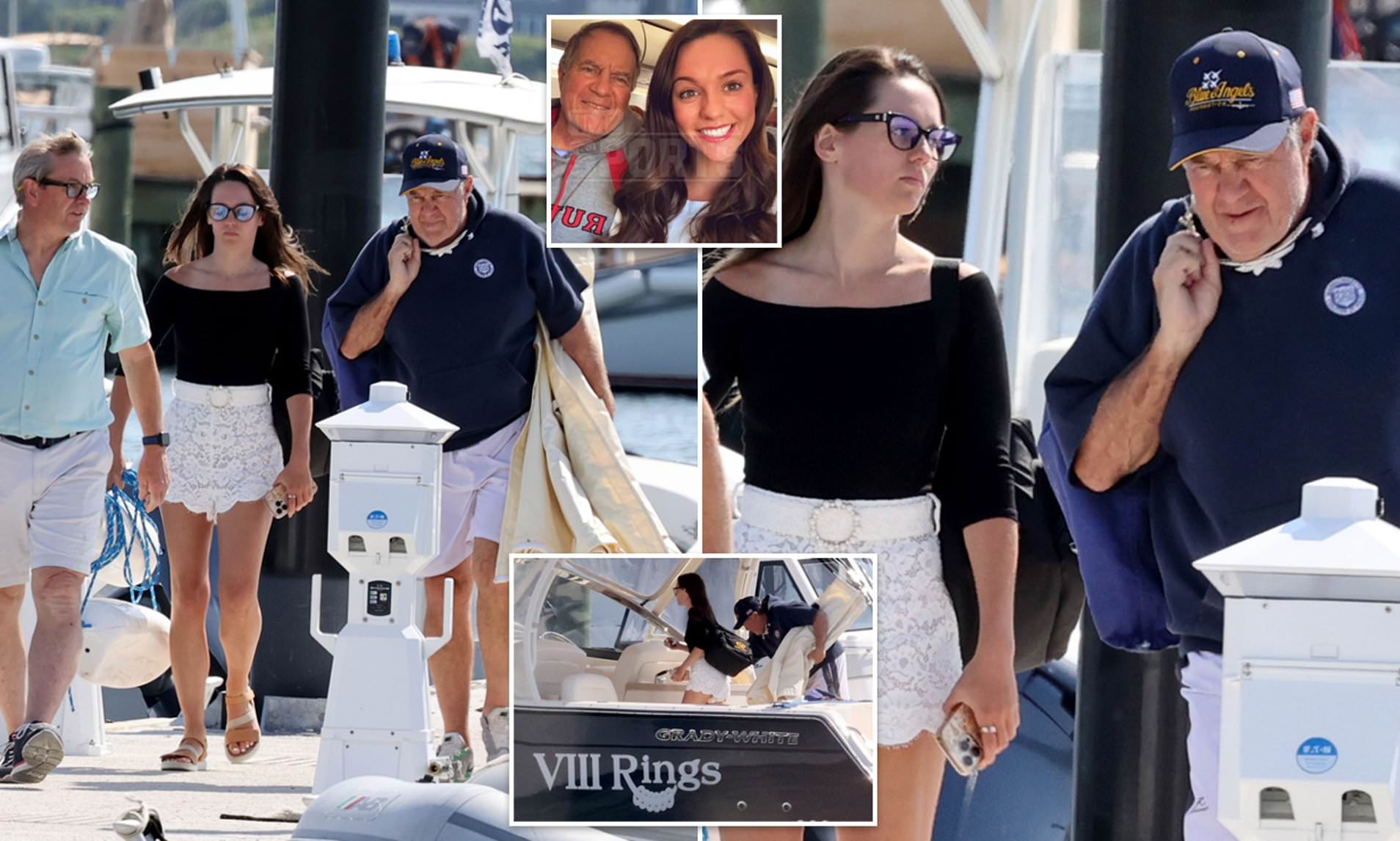 Bill Belichick, 72, And Girlfriend Jordon Hudson, 24, Seen Together For ...