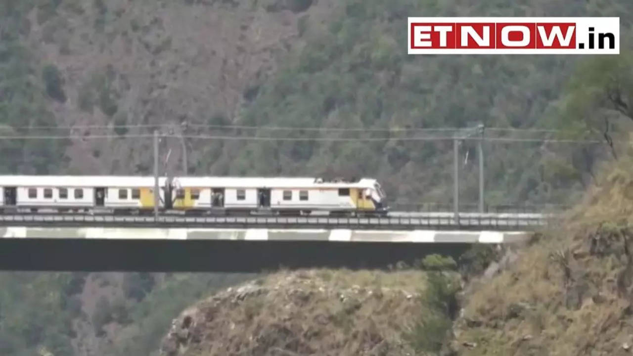 Historic Milestone! Train Crosses Chenab Rail River, World's Highest ...