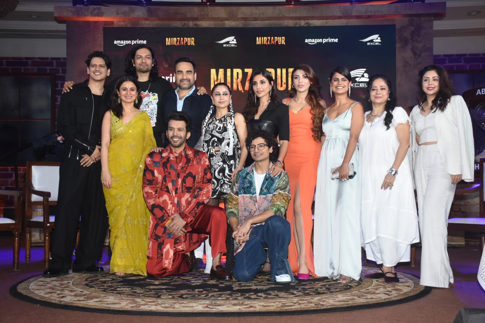 Mirzapur Tribe Attends Trailer Launch Event Of Season 3 In Full ...