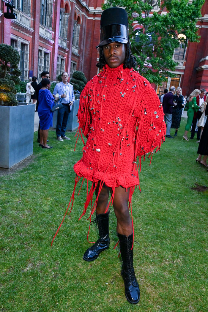 inside the v&a's stellar summer party: naomi campbell, kate moss, anthony joshua and grace jones