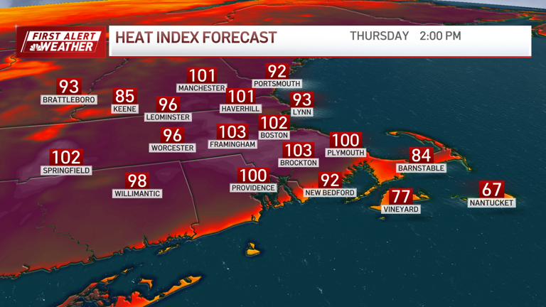 First Alert: Hot and humid weather continues, strong thunderstorms possible