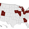 Chocolate Recall Map Shows Nine States Impacted by Health Warning<br>