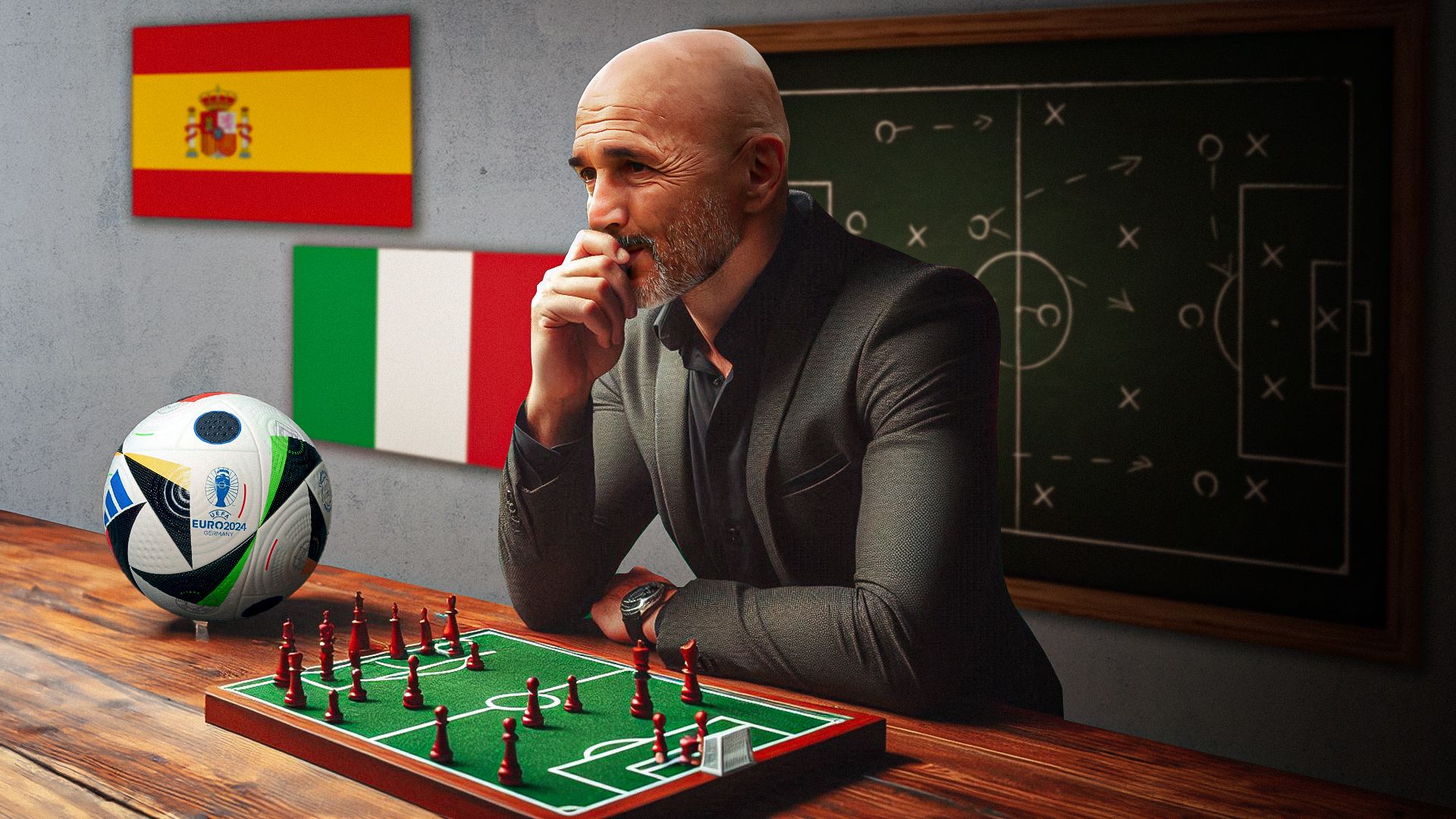 Spanyol Vs Italia, Luciano Spalletti Pasang Taktik Bertahan Plus ...